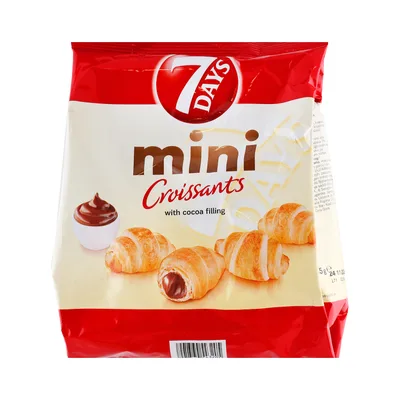 Chipita Kroasan 7 Days Mini Sa Kakao Kremom 185 g