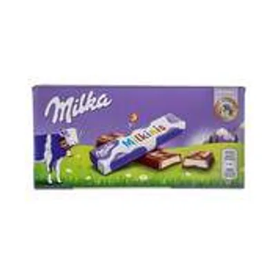 Milka Čokolada Milkinis Choco Bar Milk Kraft 88 g