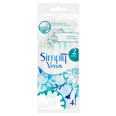 Gillette Aparat Za Brijanje Jedn. Simply Venus 2 2gratis P& 4 kom