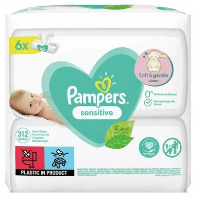 Pampers Vl Maramice Pamper Sensitive 6x52/1