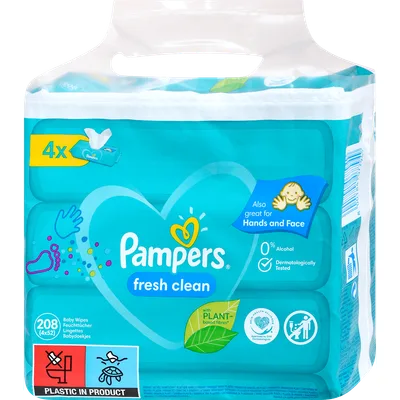 Pampers Maramice Vl. Baby Fresh 4x52 P&g