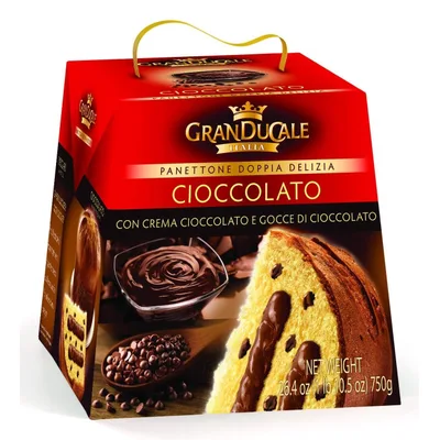 Panettone Masni Biskvit Sa Čokoladom Granducale 750 g