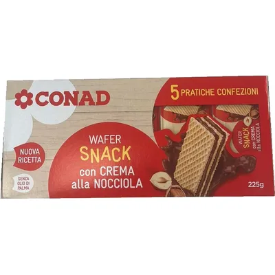 Napolitanke Lesnik Conad 225 g
