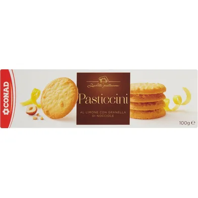 Keks Conad Sa Limunom Idelovima Lesnika 100 g