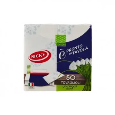 Salvete 2sl Dekorisane 38x38ky Nicky
