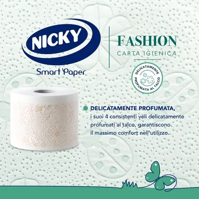 Toalet Papir Fashion 4sl Nicky