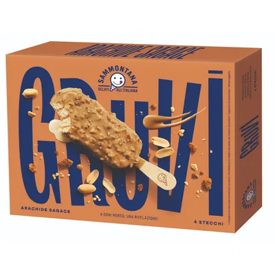 Sladoled Gruvi Peanutes 240 g
