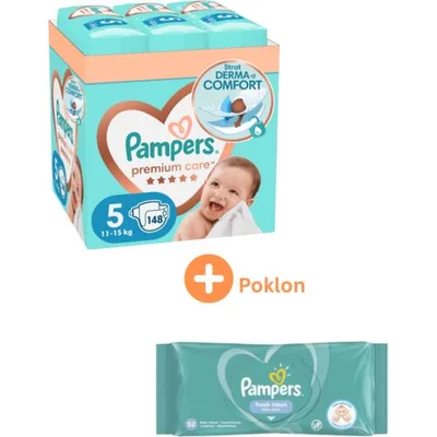 Pampers Pelene Prem Ca Msb S5 148/1pam
