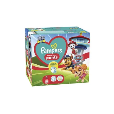 Pampers Pelene Pants Patrolne Šape Vel.4 (9- ) P&g 15 kg