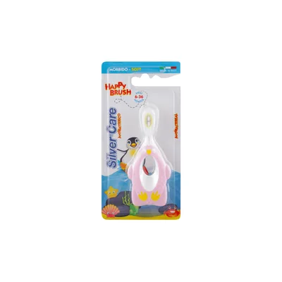 Četkica Za Zube Dečija Silver Care Baby Pingvin 6-36 Months Piave