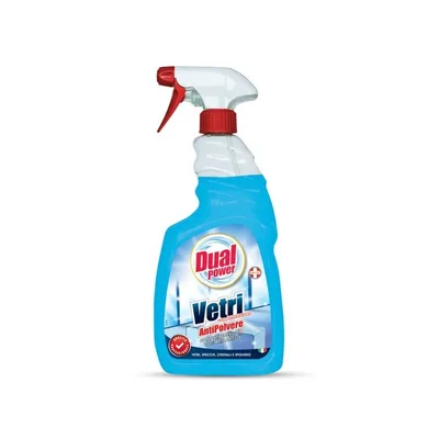 Dual Power Za Prozoresprej Plavi 750 ml
