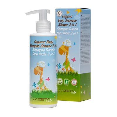 Šampon Kupka Org Bebi 0m Aze 200 ml