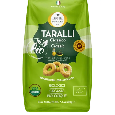 Grickalice Taralli I-Moderni,klasican Ukus 250 g