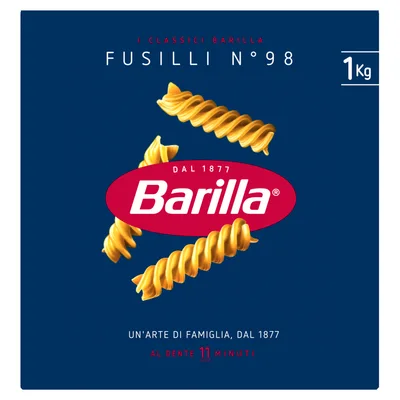 Barilla Testenina Fusilli N.98 1 kg
