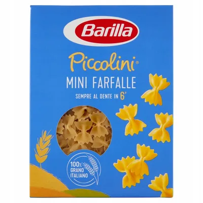 Barilla Testenina Mini Farfalle Vikos 500 g