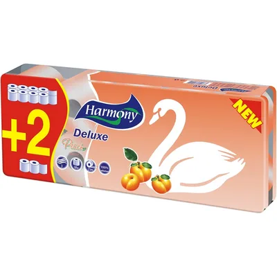 Harmony Toalet Papir Peach 8 2 3sl