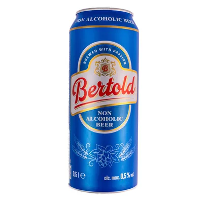 Pivo Bezalkoholno Bertold 500 ml