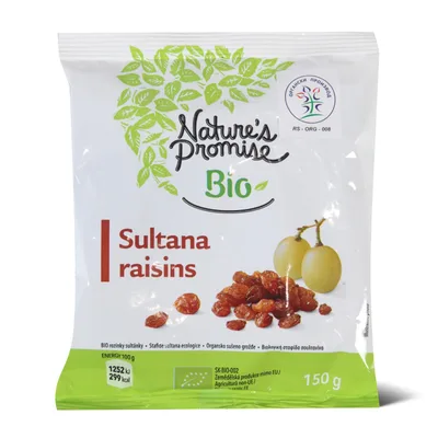Suvo Grožđe Nature's Promise Bio 150 g