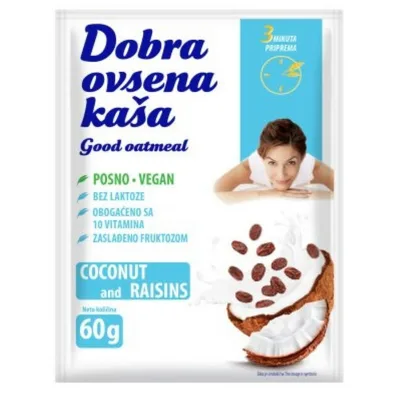 Kaša Dobra Ovs Kokos I Suvo Gr 65 g
