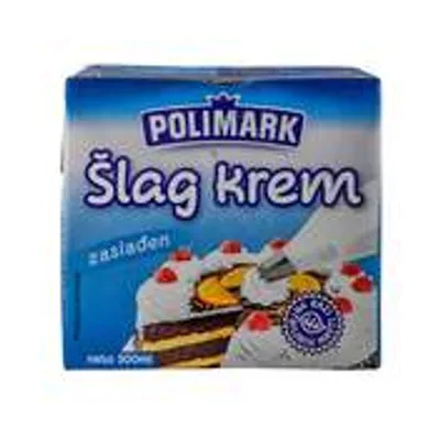 Meš.Proiz.Šlag Krem Zaslađen Polimark 500 ml