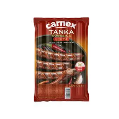 Carnex Kobasica Gril Tanka Ljuta 230 g