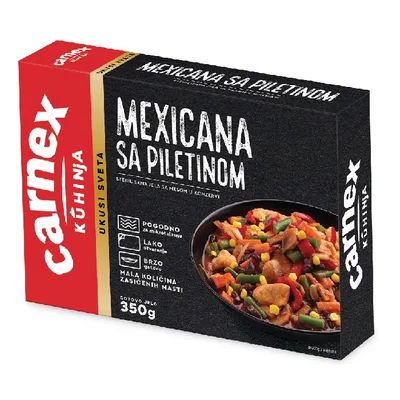 Carnex Meksičko Jelo Piletina Carex 350 g