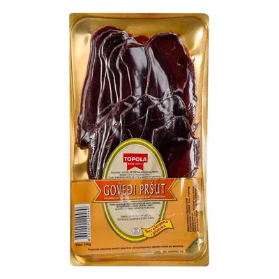 Govedji Prsut Slajs Vp Im Topola 100 g