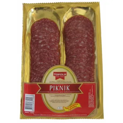 Kobasica Piknik Topola Slajs Vakuum 100 g
