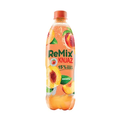 Remix Gaz.Voda Sa Arom.Breskve 1,5 L