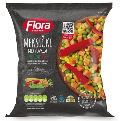 Smrz.Mesano Povr.Za Meksicku Salatu 450 g