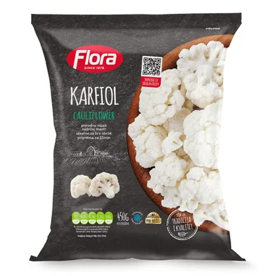Smrznuto Povrće Karfiol Flora 450 g