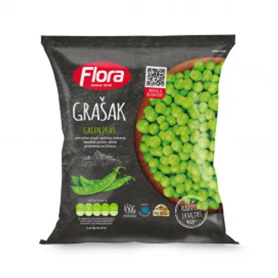 Smrznuto Povrce Flora Grasak 400 g