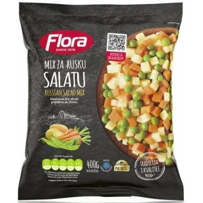 Smrznuto Povrce Flora Ruska Salata 400 g