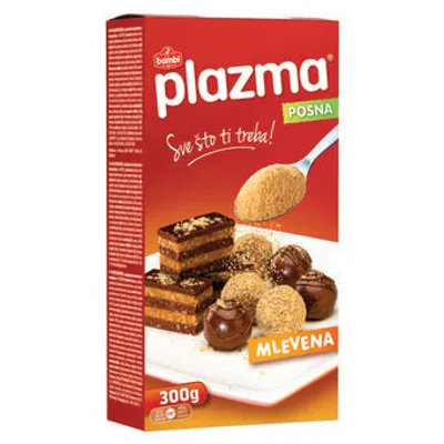 Plazma Keks Mleveni Posni300gr Bambi 300 g