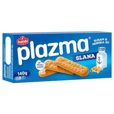 Plazma Keks Slani Susam I Morska So Bambi 140 g