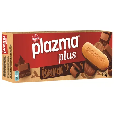 Plazma Keks Plus Cokolada135gr Bambi 135 g