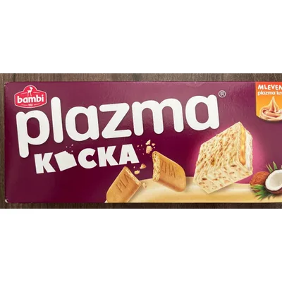 Plazma Vafl Kocka Malina Pistaći Prelivena Belom Čokoladom 67.G