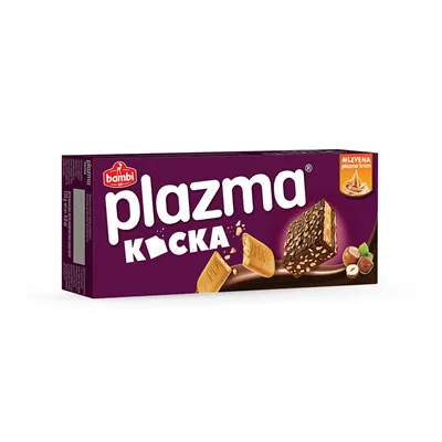 Plazma Vafel Kocka Cimet I Ukus Đumbira Prelivena Mlečnom Č 135 g