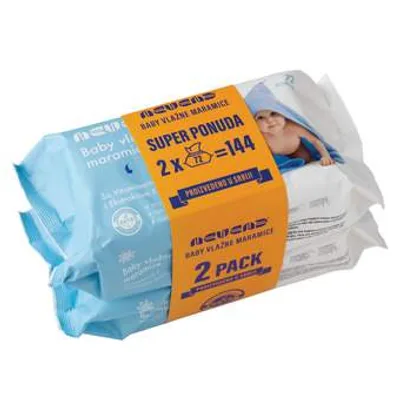 Vlazne Maramice Nevenababy 2pack Plave