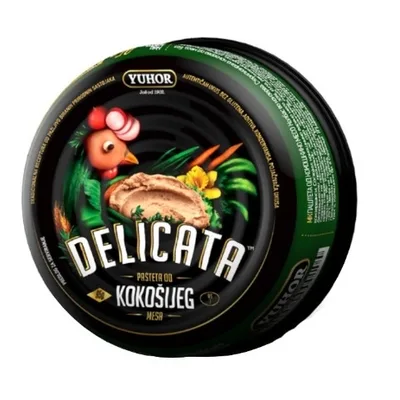 Yuhor Pašteta Delicata Od Kokošijeg Mesa 95 g