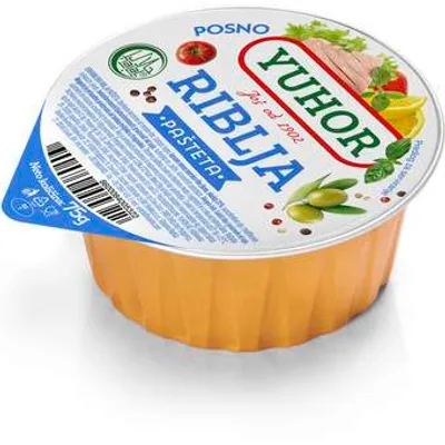 Yuhor Pasteta Riblja 75 g