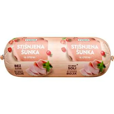 Yuhor Mini Stisnjena Sunka U Crevu 350 g