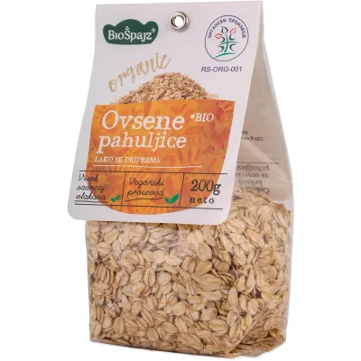 Pahuljice Ovsene Bio Org Bio Š 200 g