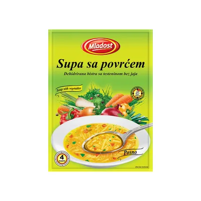 Supa sa Povrćem-Posna Mladost 65 g