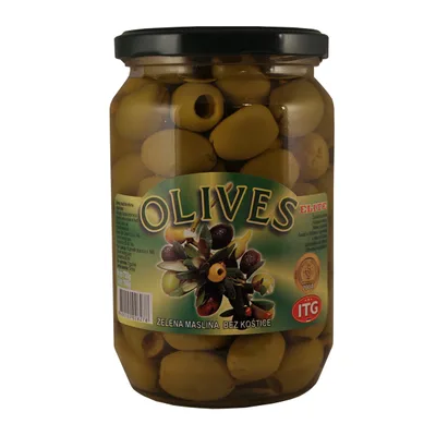 Masline Zelene Olives Vp Bk Mediterranean Fo 300 g