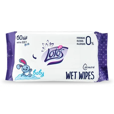 Maramice Vlazne Baby Lotos