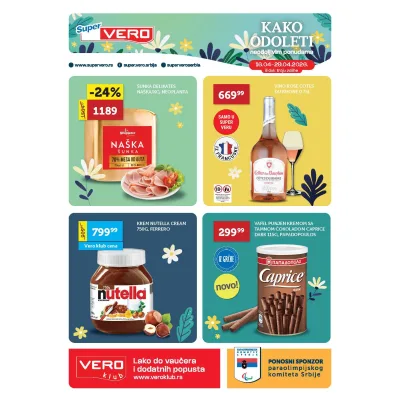 Sred. Za Stakla Vero Žuta 820 ml