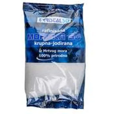 So Morska Rafinisina Krupna Jodirana Kristal So 1 kg