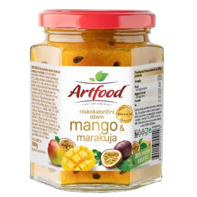 Džem Niskokalorični Mango I Marakuja Artfood 300 g