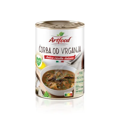 Čorba Od Vrganja Artfood Limenka 400 g
